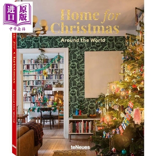 进口艺术 Home the 预售 圣诞室内装 中商原版 Christmas 环游世界 for Around 饰 World