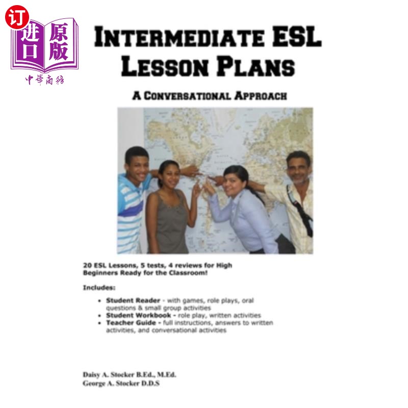 海外直订Intermediate ESL Lesson Plans: A Conversational Approach 中级ESL课程计划:会话式教学法