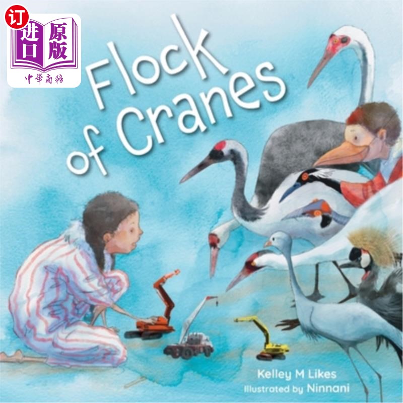 海外直订Flock of Cranes 鹤群