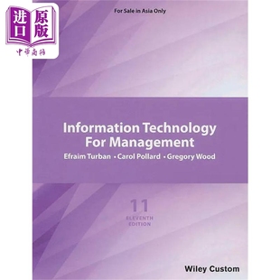 Wcs 11E For Information 第11亚洲版 预售 Asia Technology 中商原版 管理信息技术 Turban Management 英文原版 Efraim