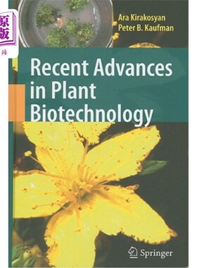 海外直订Recent Advances in Plant Biotechnology 植物生物技术的新进展