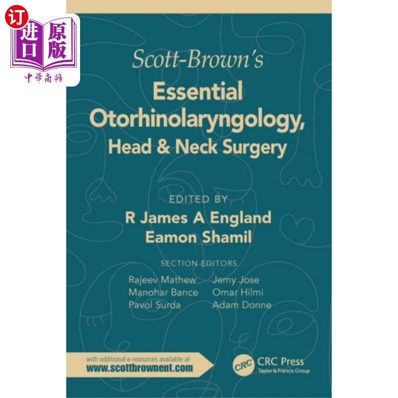 海外直订医药图书Scott-Brown's Essential Otorhinolaryngology, Hea... 斯科特-布朗的基本耳鼻喉科，头颈外科