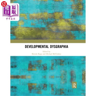 海外直订Developmental Dysgraphia 发展书写困难