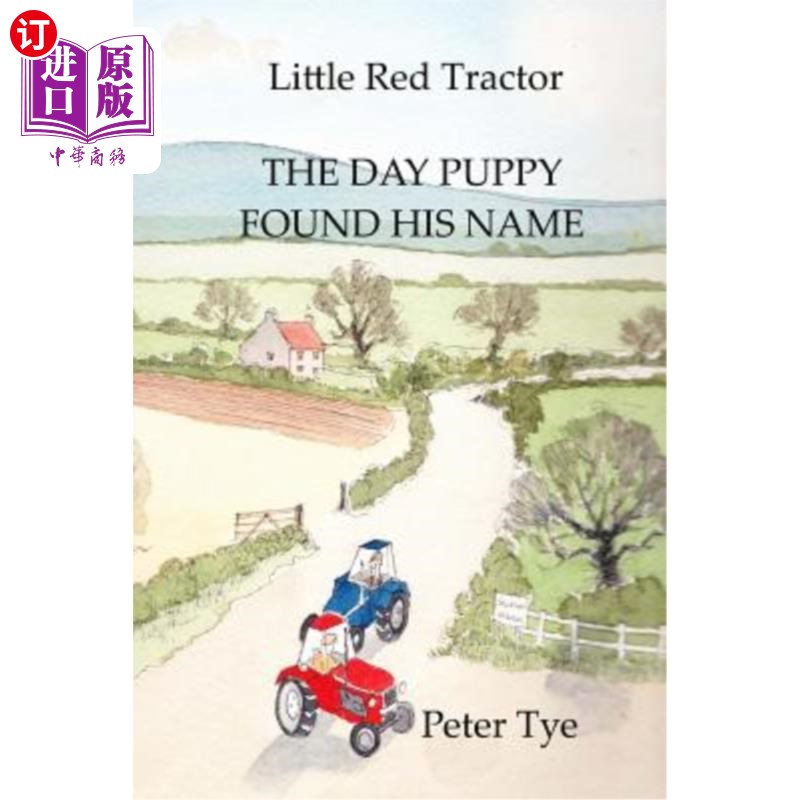 海外直订Little Red Tractor - The Day Puppy Found His Name 红色小拖拉机——小狗找到名字的那一天
