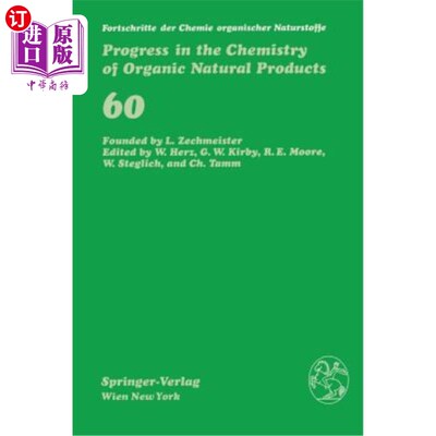 海外直订Fortschritte Der Chemie Organischer Naturstoffe / Progress in the Chemistry of O 有机天然产物化学进展