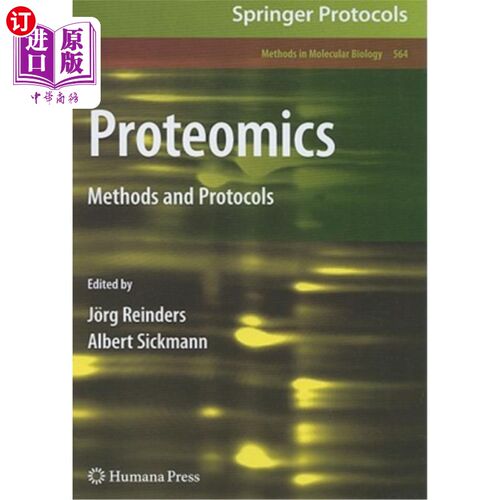 海外直订Proteomics: Methods and Protocols 蛋白质组学:方法和协议