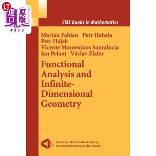 海外直订Functional Analysis and Infinite-Dimensional Geometry 泛函分析与无限维几何