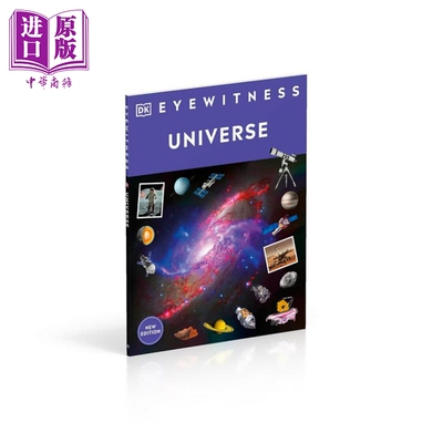 Eyewitness系列 宇宙百科 Eyewitness Universe DK Eyewitness 英文原版 DK 天文与空间科学 宇宙【中商原版】