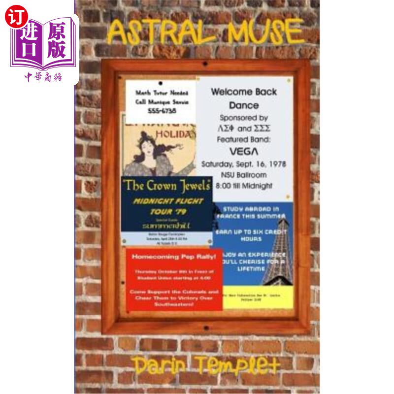 海外直订Astral Muse: The Memoirs of Marie Hebert 星界缪斯:玛丽·赫伯特回忆录