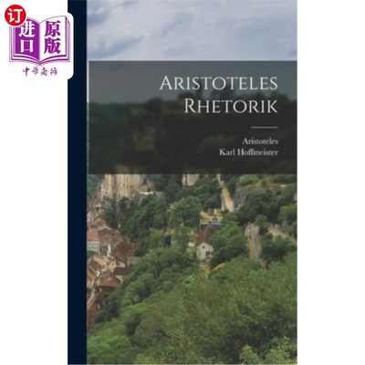 海外直订德语 Aristoteles Rhetorik 修辞亚里士多德
