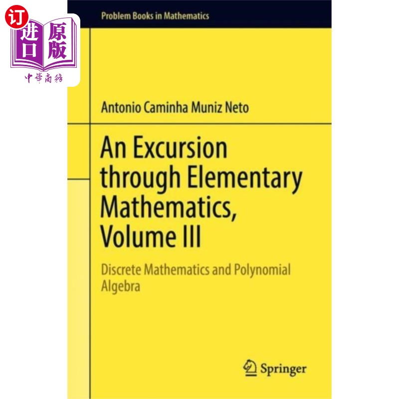 海外直订Excursion through Elementary Mathematics, Volume... 初等数学之旅,卷三
