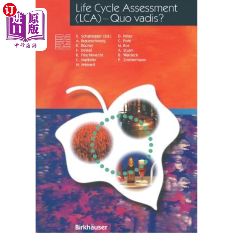 海外直订Life Cycle Assessment (Lca) -- Quo Vadis? 生命周期评估（Lca）--Vadis？