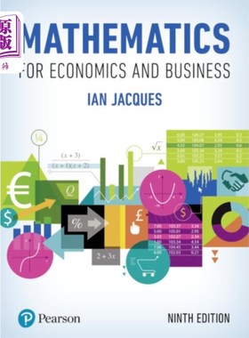 海外直订Mathematics for Economics and Business, Global E... 经济学和商业数学与MyLab数学全球