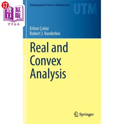 海外直订Real and Convex Analysis 实凸分析