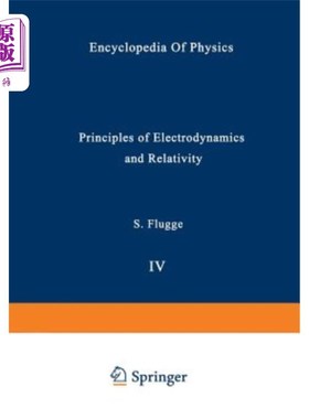 海外直订Principles of Electrodynamics and Relativity / Prinzipien Der Elektrodynamik Und 电动力学和相对论原理/电子