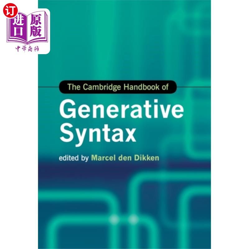 海外直订Cambridge Handbook of Generative Syntax 剑桥生成语法手册