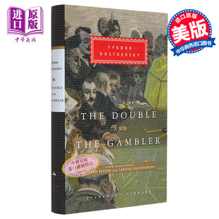 Gambler 双重人格及赌徒 Double 陀思妥耶夫斯基 英文原版 中商原版 Library Dostoevsky Everymans The Fyodor and