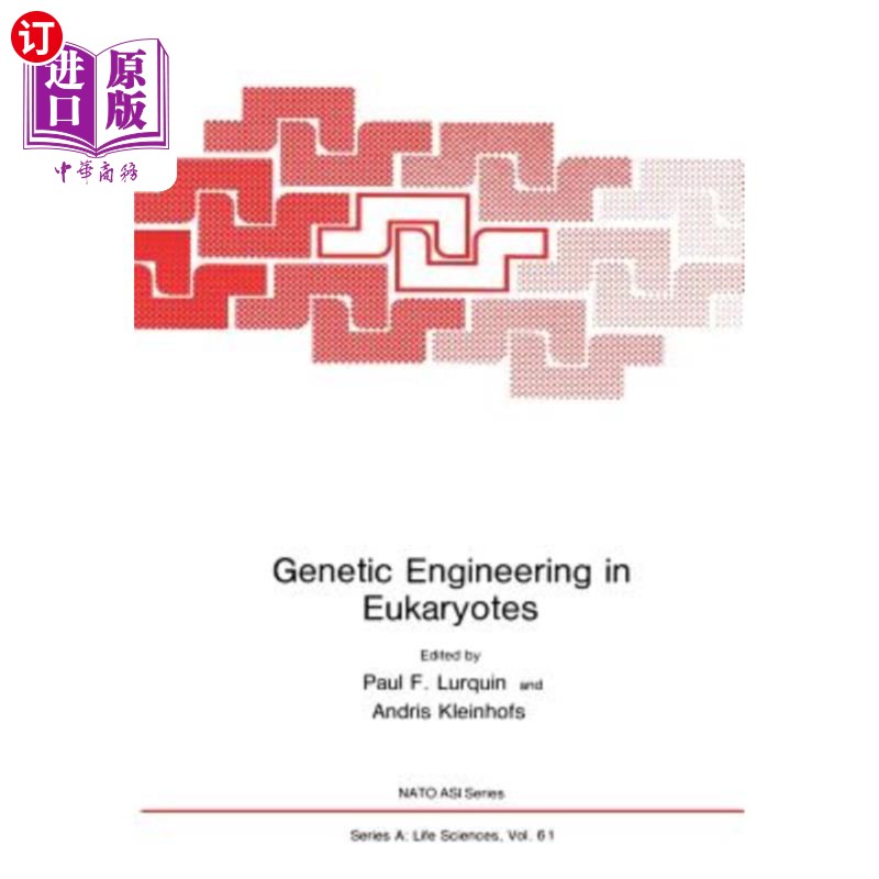 海外直订医药图书Genetic Engineering in Eukaryotes 真核生物的基因工程