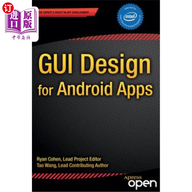 海外直订GUI Design for Android Apps Android应用程序的GUI设计