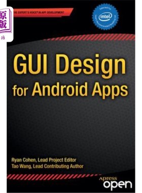 海外直订GUI Design for Android Apps Android应用程序的GUI设计