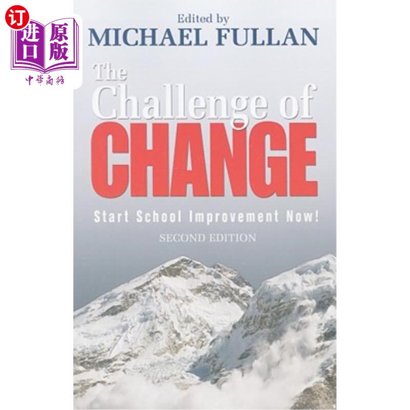 海外直订The Challenge of Change: Start School Improvement Now! 改变的挑战:现在就开始改善学校!