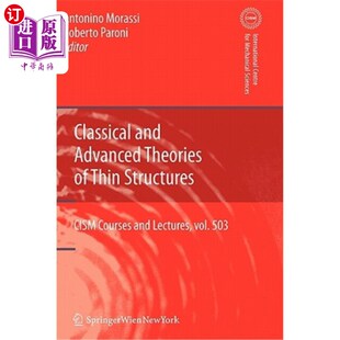 经典 薄结构理论：力 Theories Structures Mechanical Thin Advanced 和先进 海外直订Classical Mathematical and