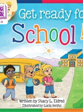 海外直订Get Ready for School!: Emma and Egor Sign Exact English 准备上学！：Emma和Egor签署精确英文