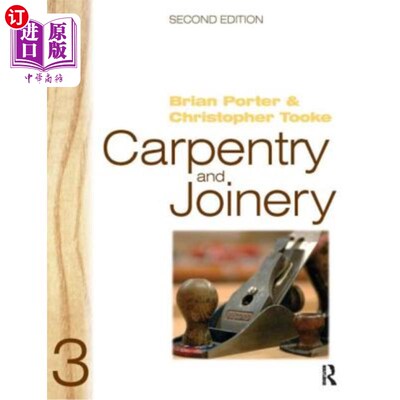 海外直订Carpentry and Joinery 3 木工和细木工3，第2版