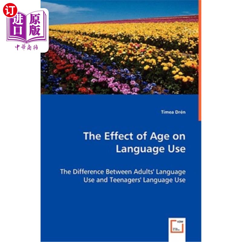 海外直订The Effect of Age on Language Use 年龄对语言使用的影响
