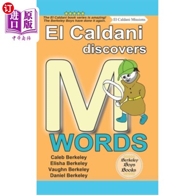 海外直订El Caldani Discovers M Words (Berkeley Boys Books - El Caldani Missions) El Caldani发现了M个单词(