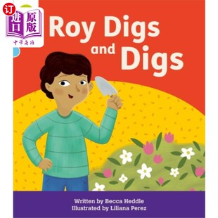 海外直订Oxford Reading Tree: Floppy's Phonics Decoding P... 牛津阅读树:Floppy的语音解码实践:牛津四级:Roy Digs和Digs