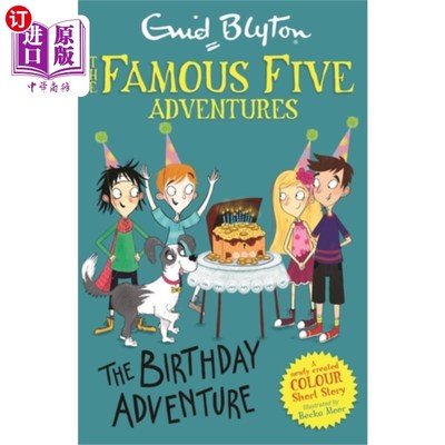 海外直订Famous Five Colour Short Stories: The Birthday A... 著名五色短篇故事:生日历险记