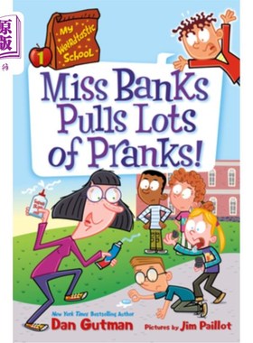 海外直订My Weirdtastic School #1: Miss Banks Pulls Lots of Pranks! 我的奇葩学校#1:班克斯小姐经常恶作剧!