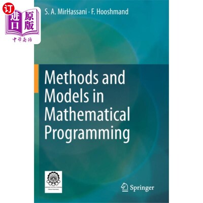 海外直订Methods and Models in Mathematical Programming 数学规划中的方法与模型“，