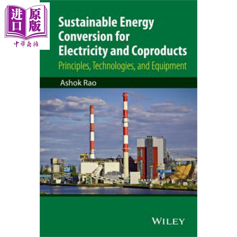电能与副产品的可持续能源转换 原理 技术与设备 Sustainable Energy Conversion for Electricity and Coproducts 英文 Asho