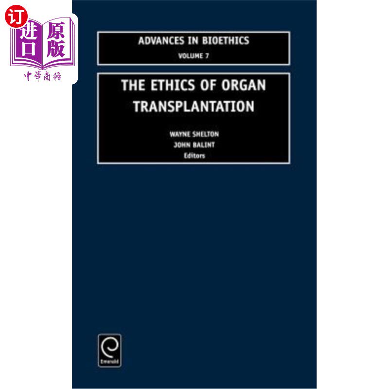 海外直订医药图书The Ethics of Organ Transplantation 器官移植的伦理学
