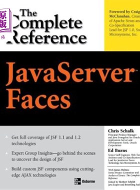 海外直订JavaServer Faces: The Complete Reference JavaServer Faces:完整参考