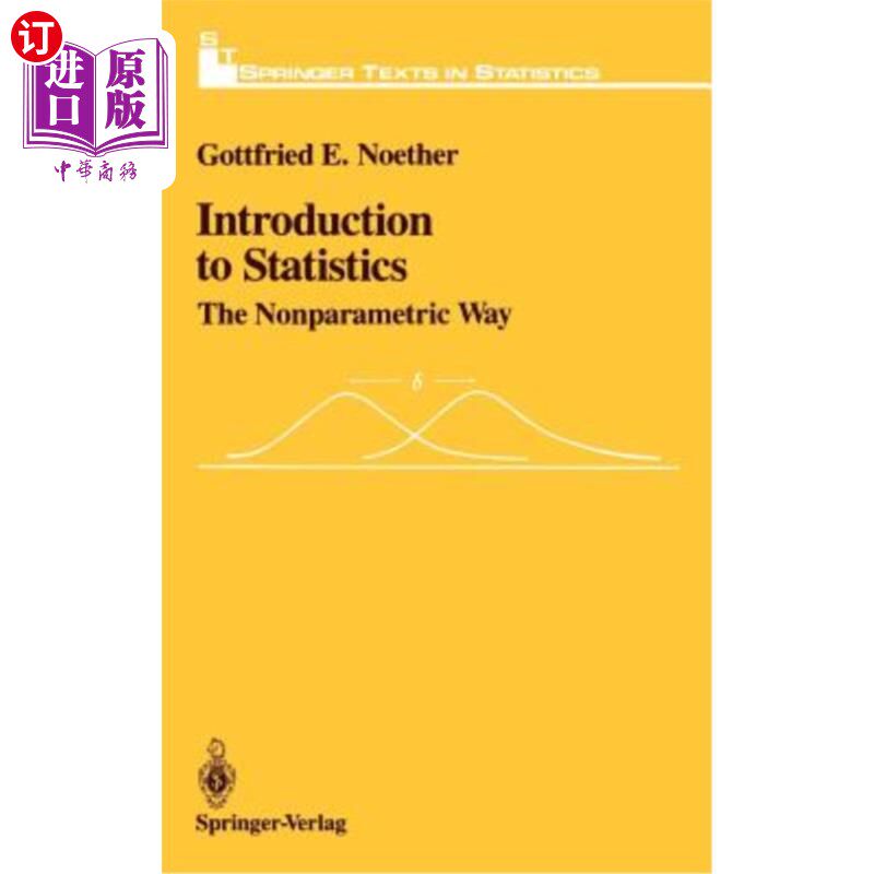 海外直订Introduction to Statistics: The Nonparametric Way 统计学导论：非参数方法