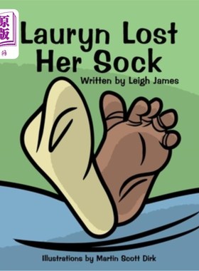 海外直订Lauryn Lost Her Sock 劳琳丢了袜子