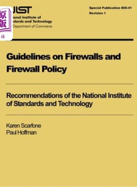 海外直订Guidelines on Firewalls and Firewall Policy 防火墙和防火墙政策指南