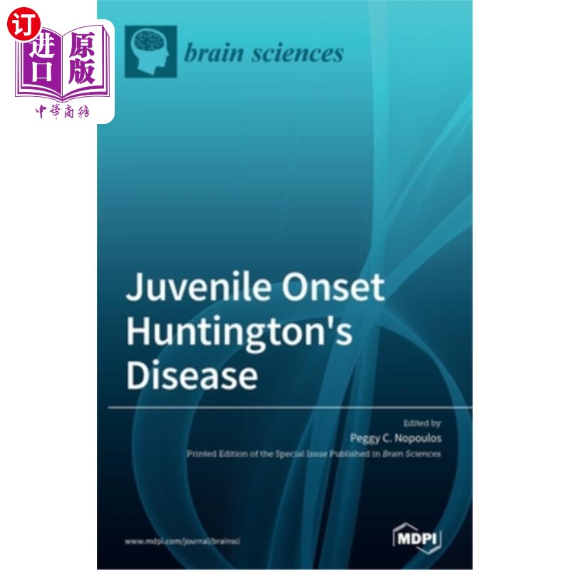 海外直订Juvenile Onset Huntington's Disease 青少年型亨廷顿舞蹈症