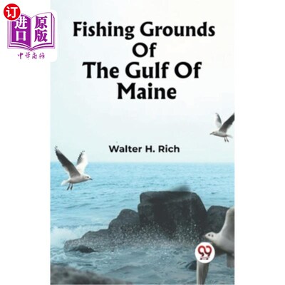 海外直订Fishing Grounds Of The Gulf Of Maine 缅因湾渔场
