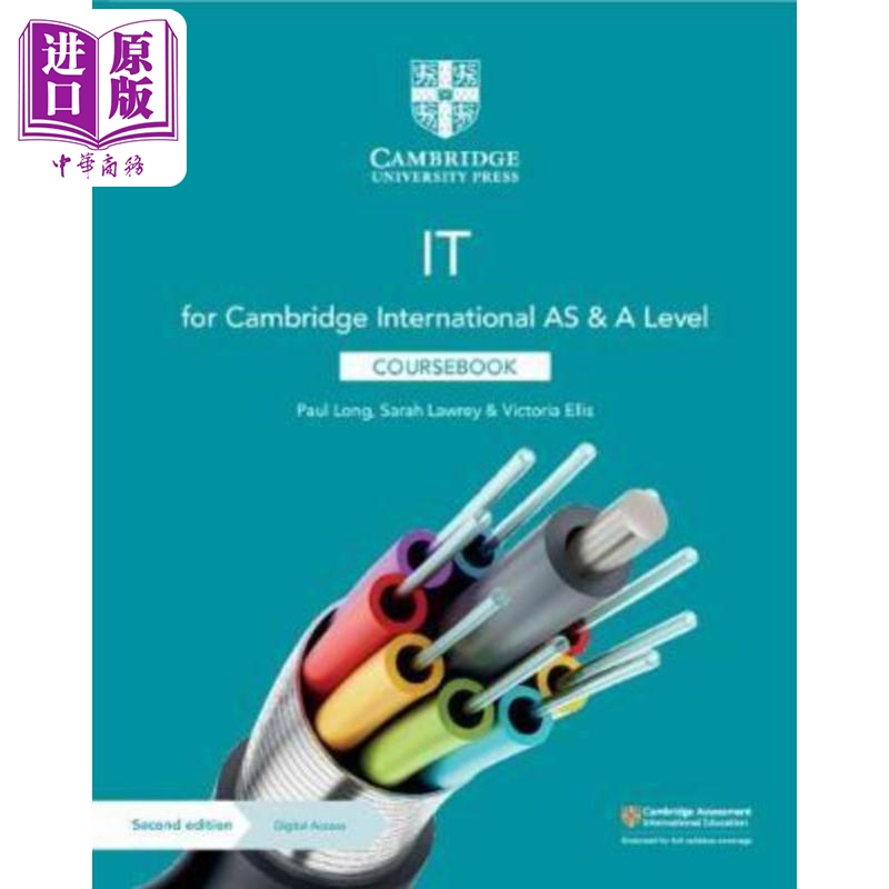 现货 Cambridge International AS & ALevel IT Coursebook剑桥国际IGCSE和A Level计算机课程教材【中商原版】