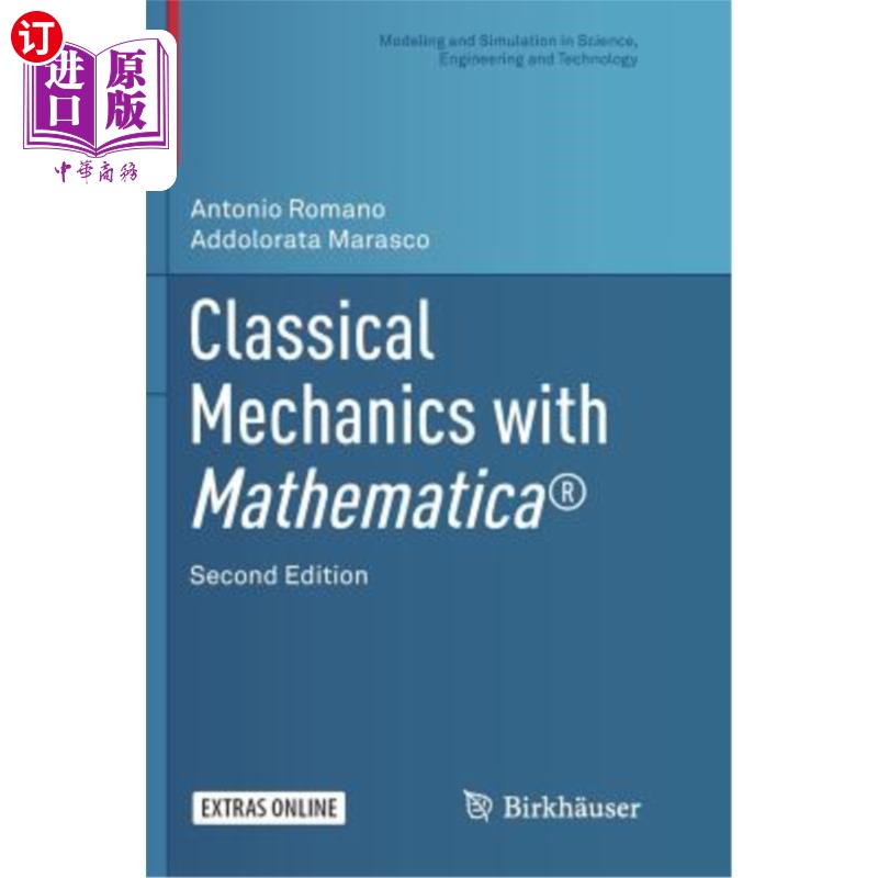 海外直订Classical Mechanics with Mathematica(r) 经典力学与数学(r)