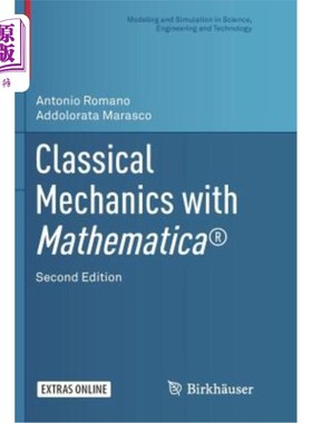 海外直订Classical Mechanics with Mathematica(r) 经典力学与数学(r)