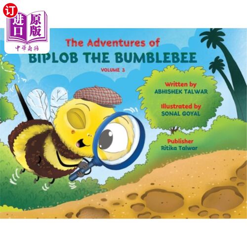 海外直订Adventures of Biplob the Bumblebee Volume 3: Biplob the Bumblebee 大黄蜂Biplob历险记第三卷:大黄蜂Biplob