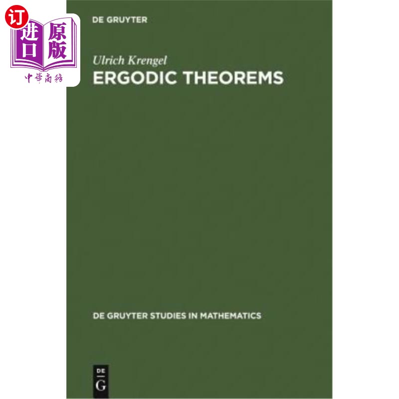海外直订Ergodic Theorems 遍历性定理