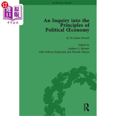 海外直订An Inquiry Into the Principles of Political Oeconomy Volume 1: A Variorum Editio 《政治经济学原理探究》第1