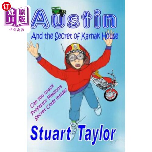 海外直订Austin and the Secret of Karnak House 奥斯汀和卡纳克宅邸的秘密