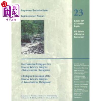 海外直订Biological Assessment of the Reserve Naturelle I... 马达加斯加ankarafantsika完整自然保护区生物学评价